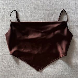 Forever 21 Dark Brown Camisole Top
